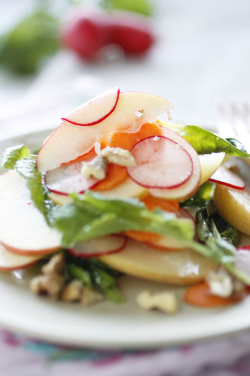 Apple, Carrot and Radish Salad