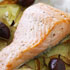 Baked Salmon with Fennel, Potato and Olives