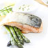 Crispy Skin Salmon with Lemon Chive Cream