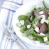 Lamb, Broad Bean and Rocket Salad with Mint and Feta