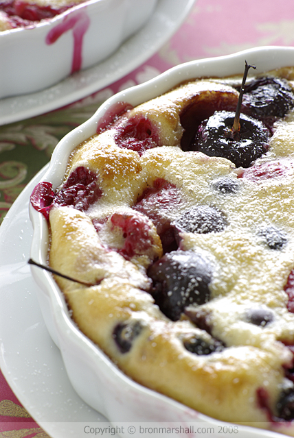 What could be More Cheerful than a Cherry
Berry Dessert?!